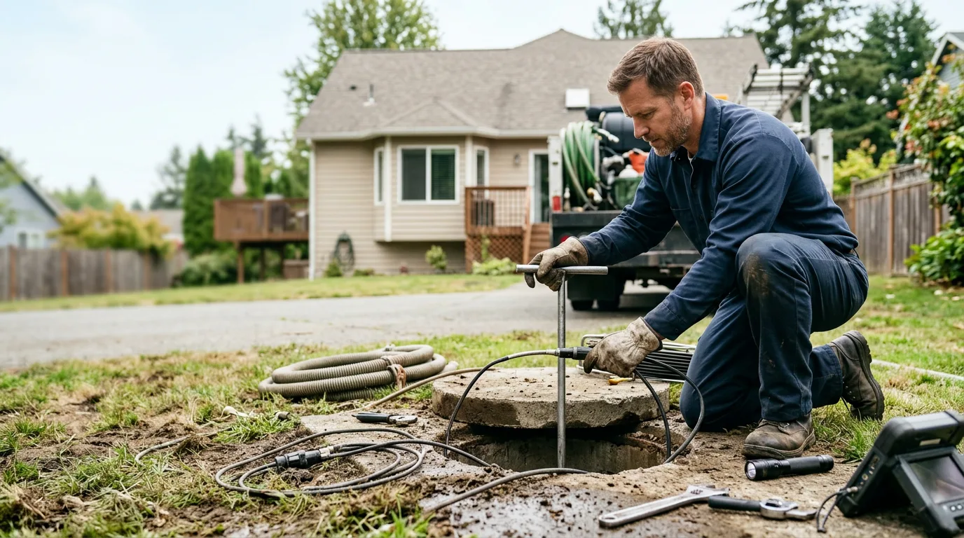 Septic Tank Pumping in Lakebay, WA